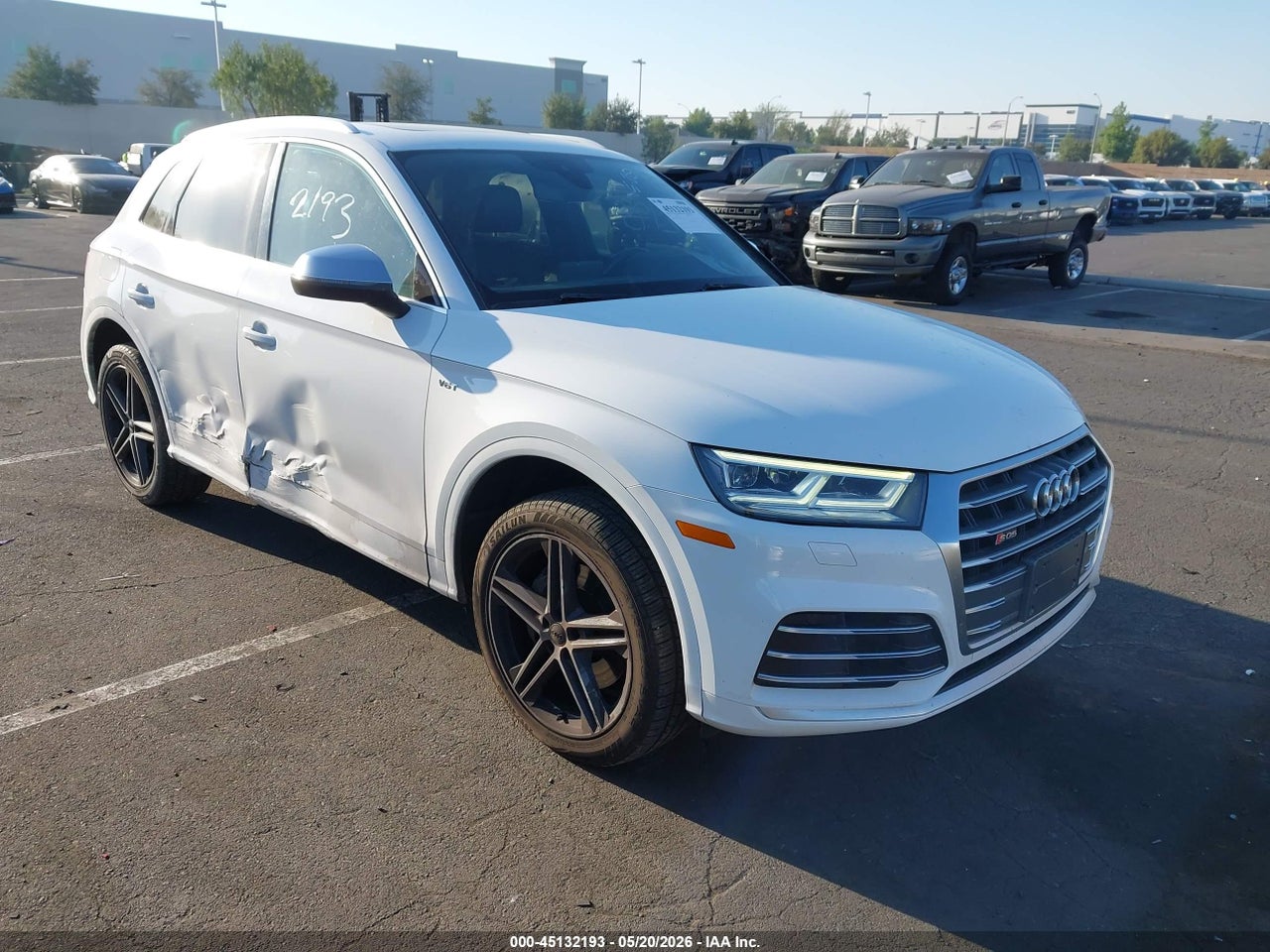 WA1A4AFYXJ2****** · 2018 AUDI SQ5 3.0T PREMIUM PLUS
