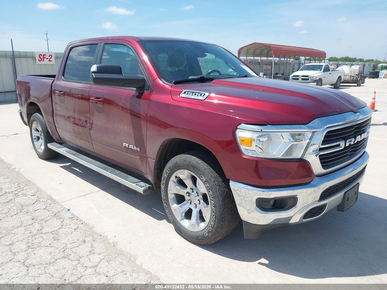 1C6SRFFTXMN****** · 2021 RAM 1500 LONE STAR  4X4 5'7 BOX