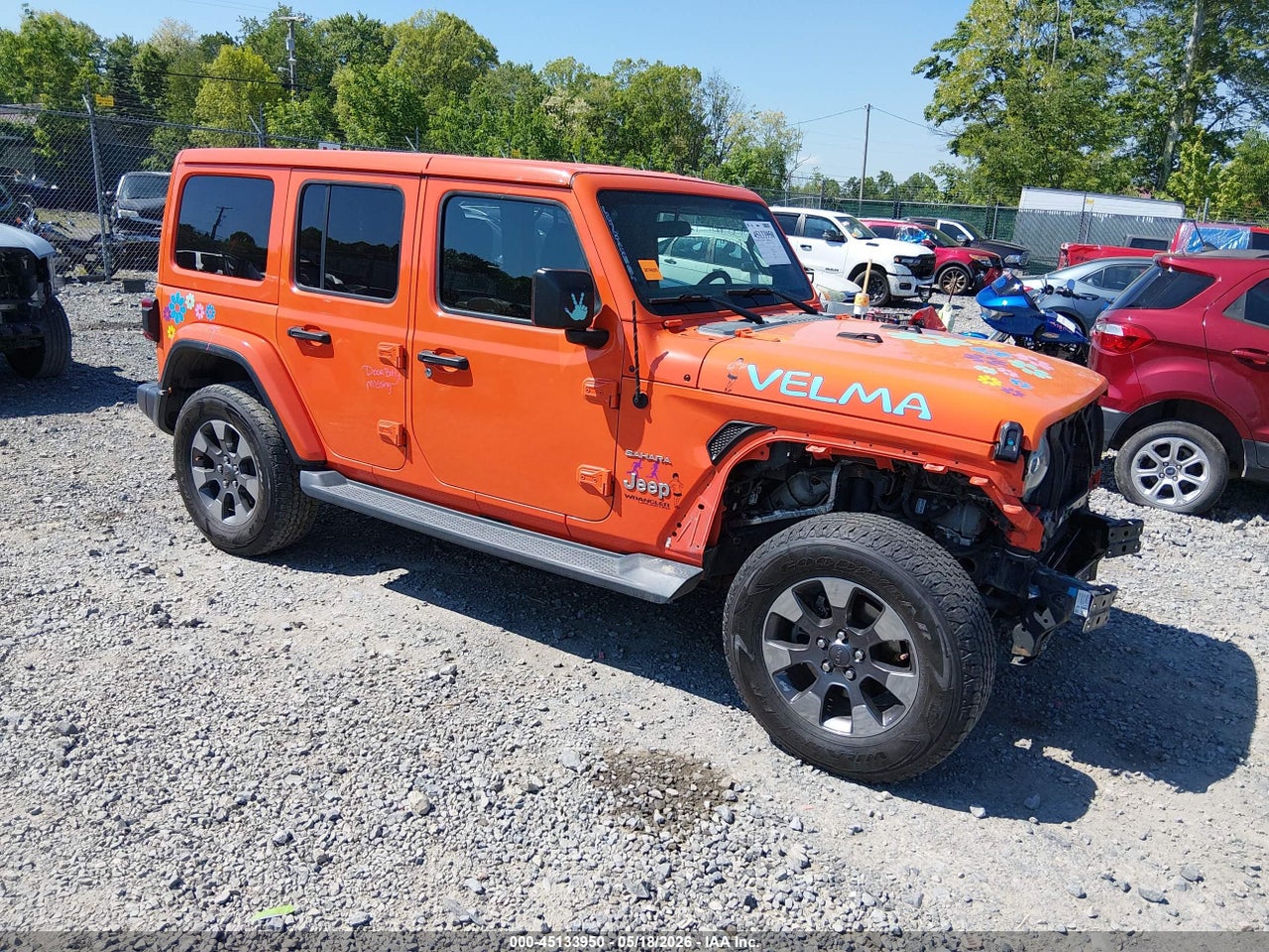 1C4HJXEG6JW****** · 2018 JEEP WRANGLER UNLIMITED SAHARA 4X4
