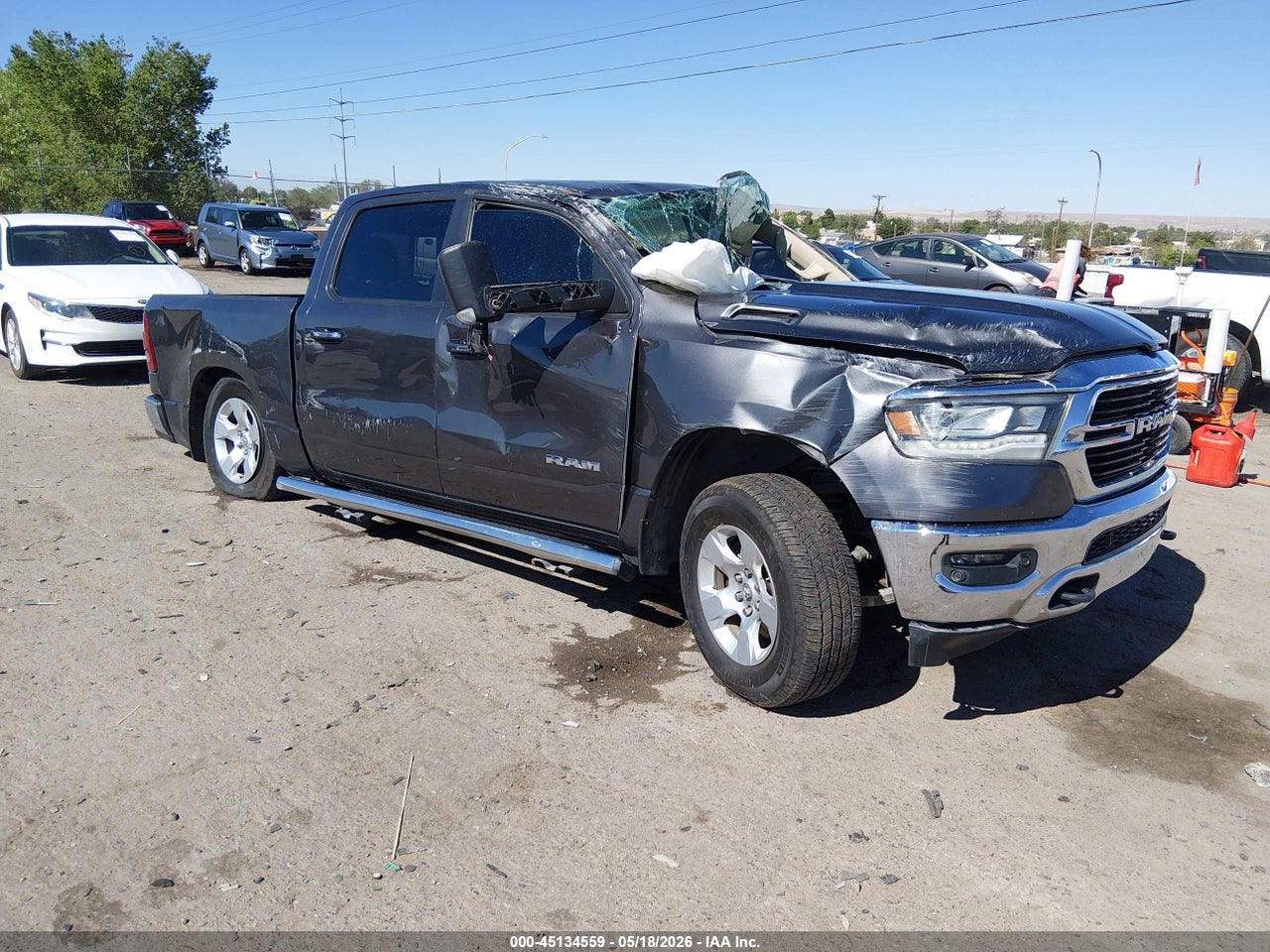 1C6SRFFT1LN****** · 2020 RAM 1500 BIG HORN  4X4 5'7 BOX