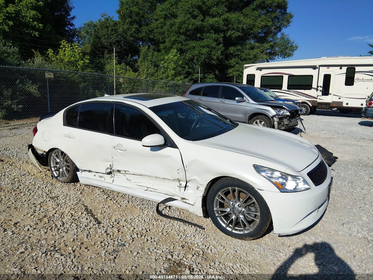 JNKBV61F38M****** · 2008 INFINITI G35X