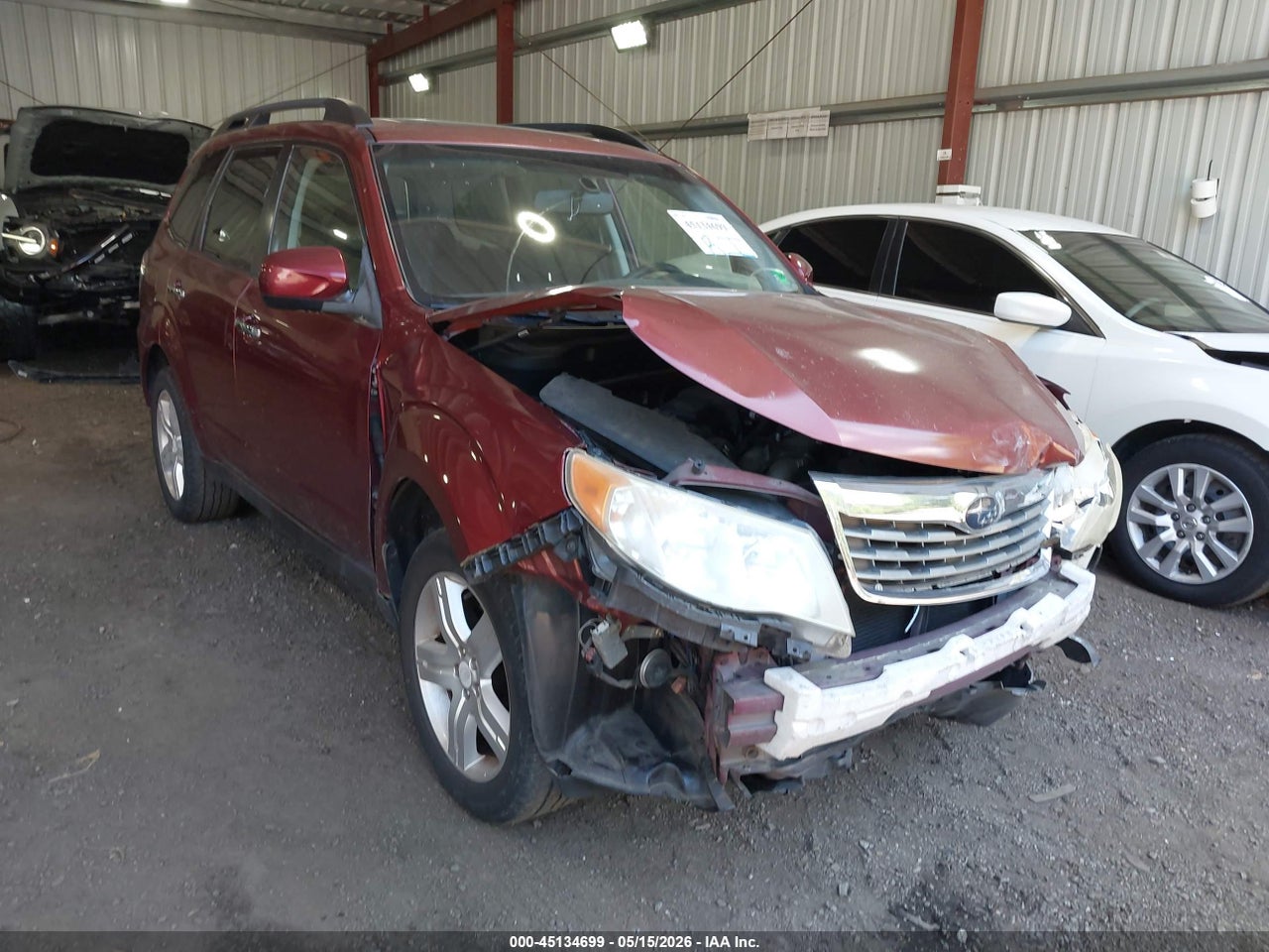 JF2SH63699H****** · 2009 SUBARU FORESTER 2.5X