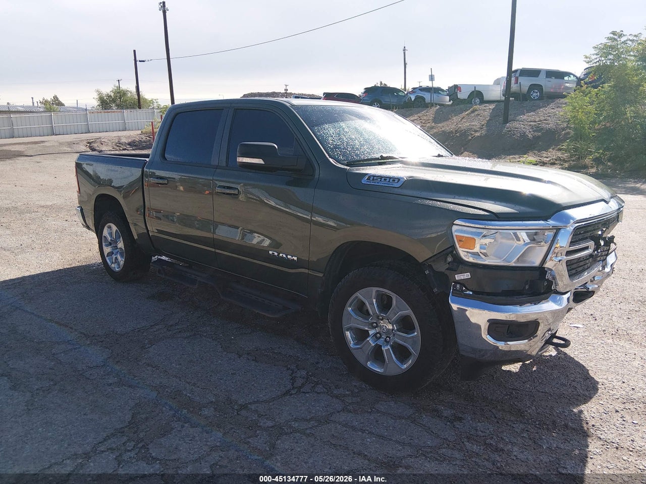 1C6SRFFT4MN****** · 2021 RAM 1500 BIG HORN  4X4 5'7 BOX