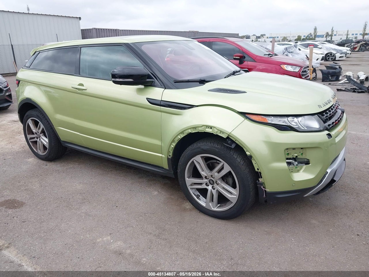 SALVT1BGXDH****** · 2013 LAND ROVER RANGE ROVER EVOQUE PURE PLUS