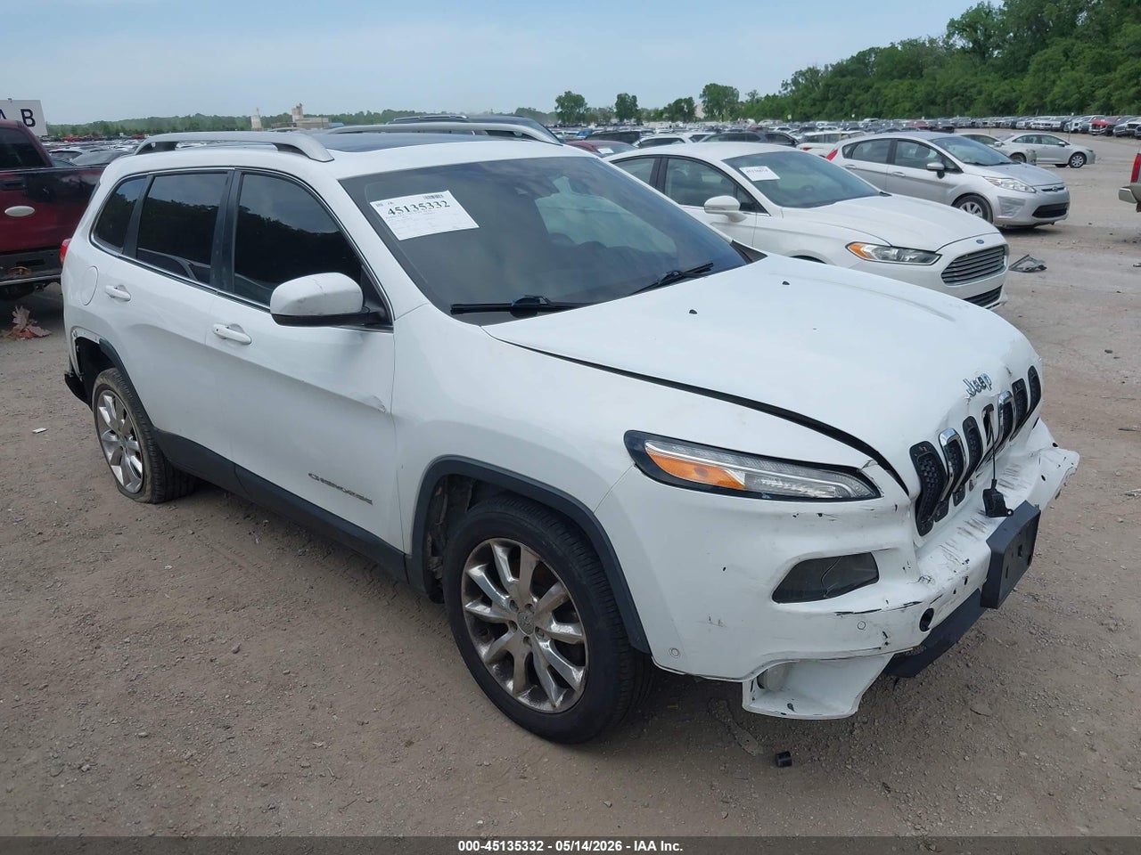 1C4PJLDB2EW****** · 2014 JEEP CHEROKEE LIMITED