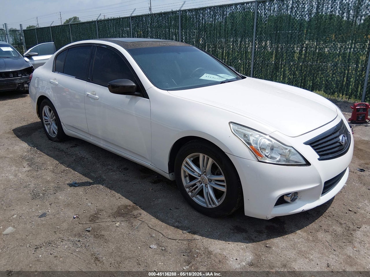 JN1CV6AP6CM****** · 2012 INFINITI G37 JOURNEY