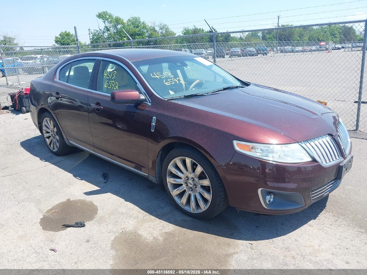 1LNHL9FTXAG****** · 2010 LINCOLN MKS ECOBOOST