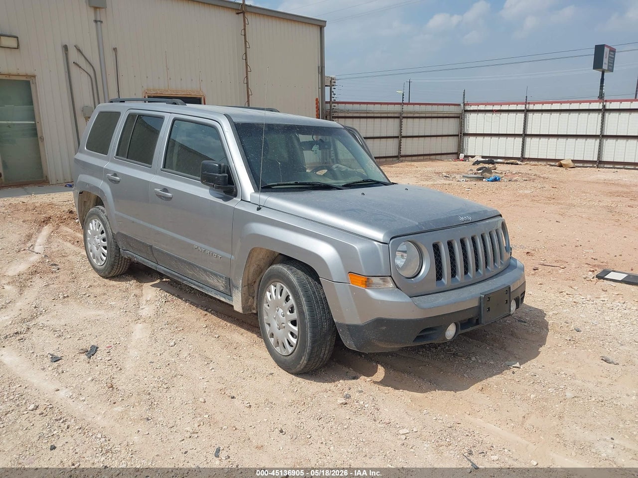 1C4NJPBA4HD****** · 2017 JEEP PATRIOT SPORT FWD