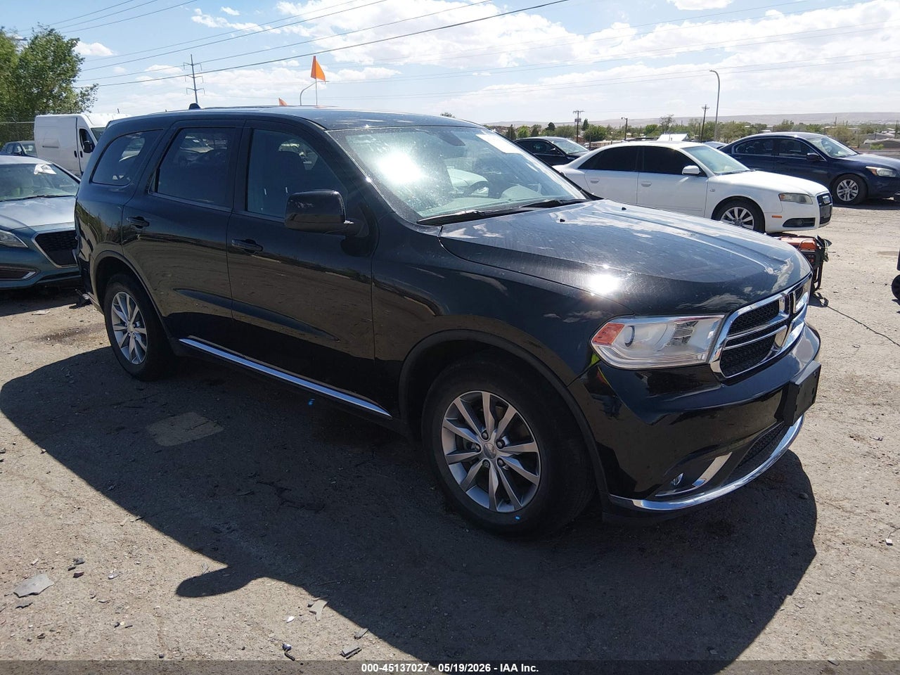 1C4RDHAGXHC****** · 2017 DODGE DURANGO SXT RWD