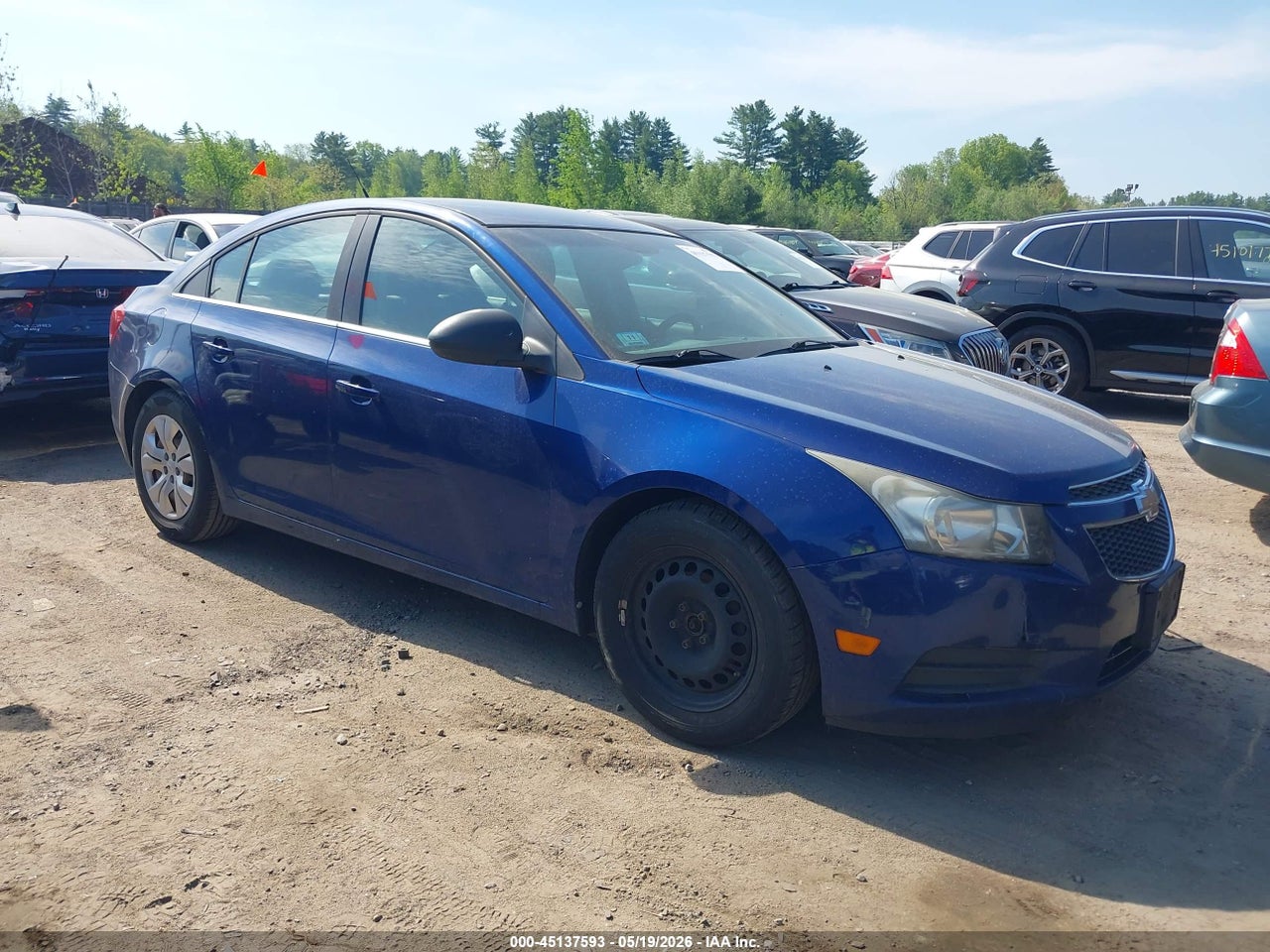 1G1PC5SH4C7****** · 2012 CHEVROLET CRUZE LS