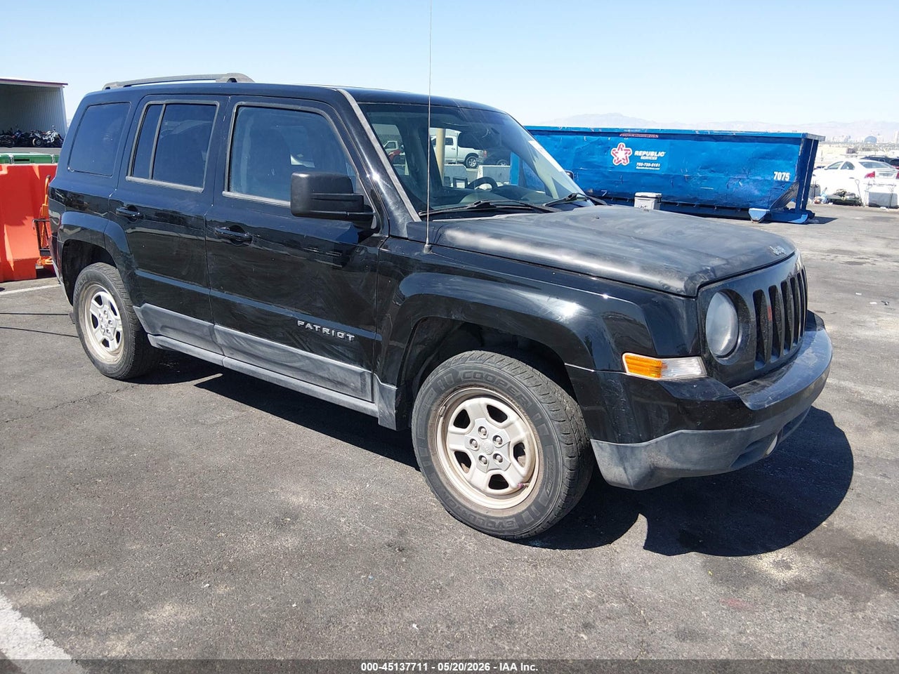 1C4NJPBA6FD****** · 2015 JEEP PATRIOT SPORT