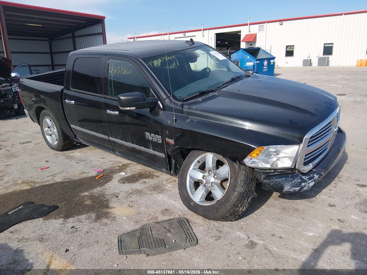 3C6RR7LT9HG****** · 2017 RAM 1500 BIG HORN  4X4 5'7 BOX