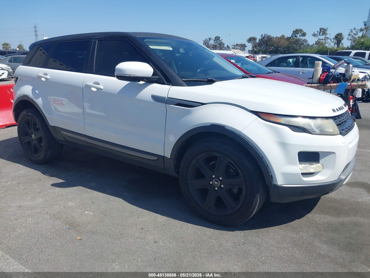SALVP2BG3DH****** · 2013 LAND ROVER RANGE ROVER EVOQUE PURE