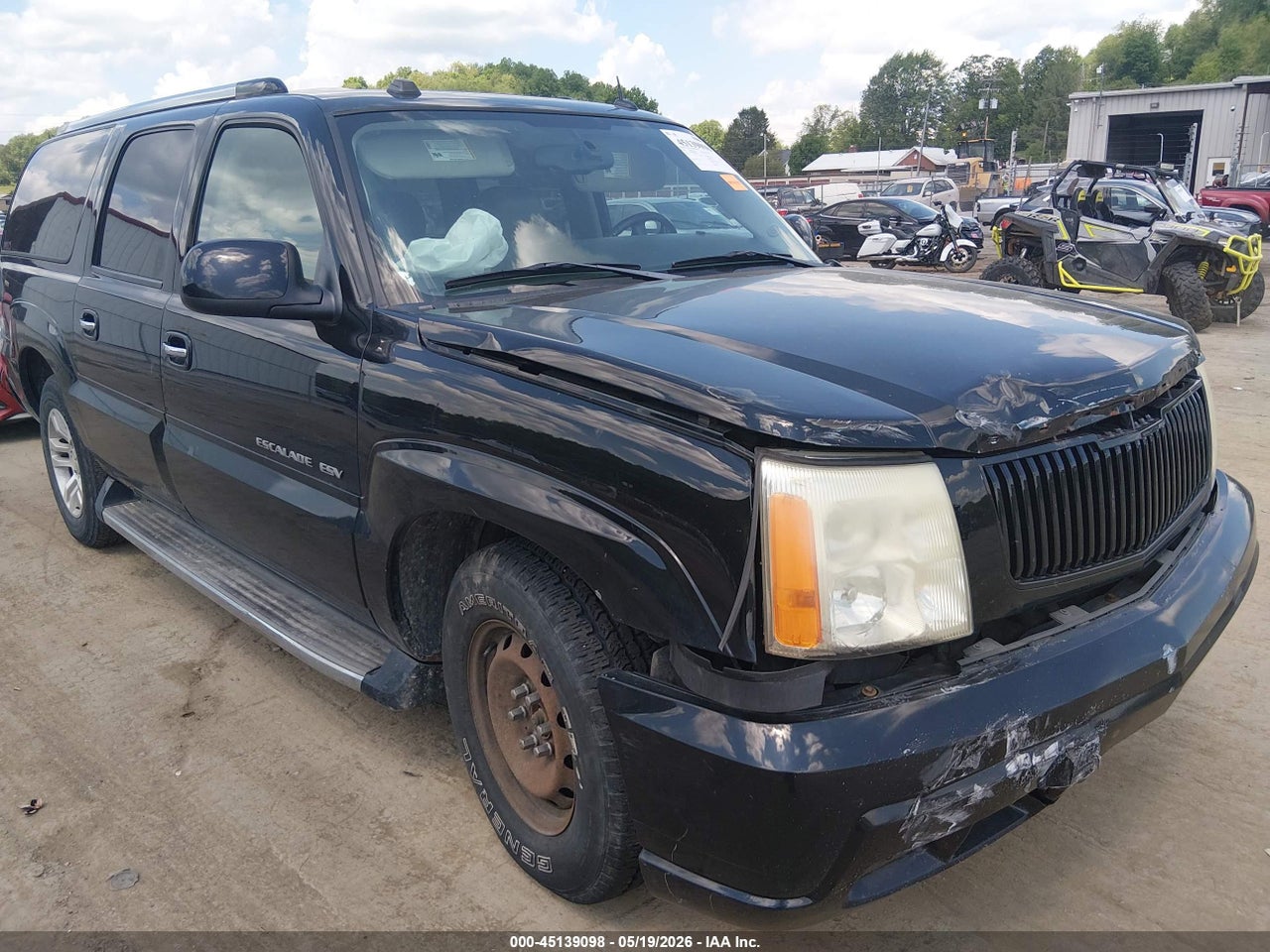 3GYFK66N94G****** · 2004 CADILLAC ESCALADE ESV PLATINUM EDITION