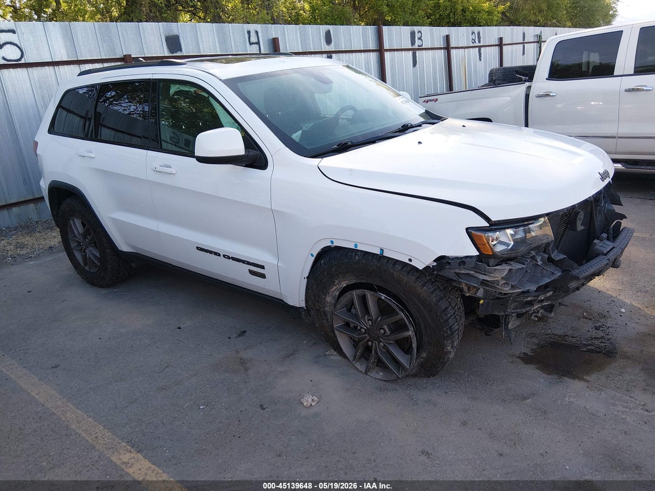 1C4RJFAGXGC****** · 2016 JEEP GRAND CHEROKEE 75TH ANNIVERSARY