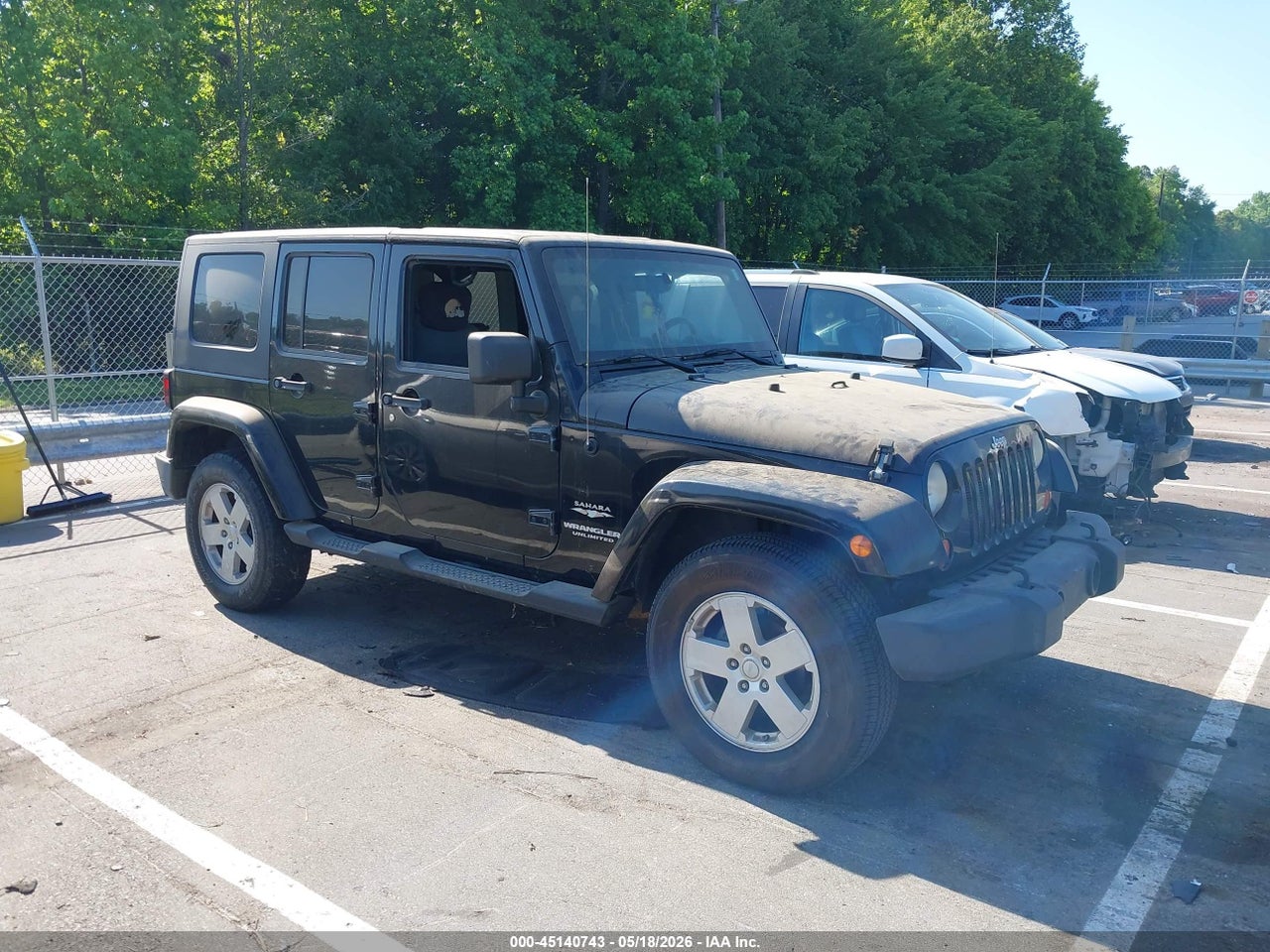 1J4GA59168L****** · 2008 JEEP WRANGLER UNLIMITED SAHARA