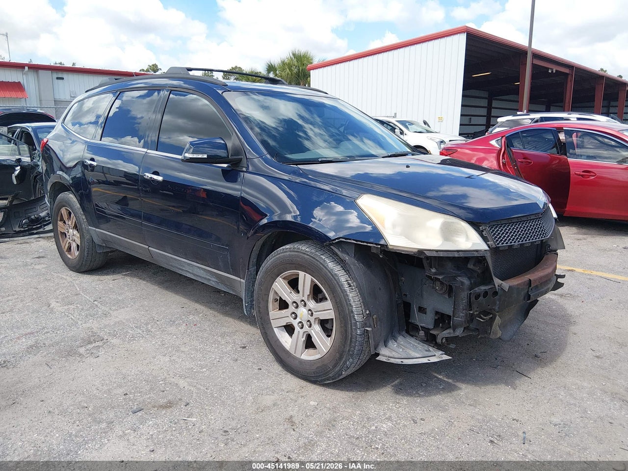 1GNKRGED5BJ****** · 2011 CHEVROLET TRAVERSE 1LT