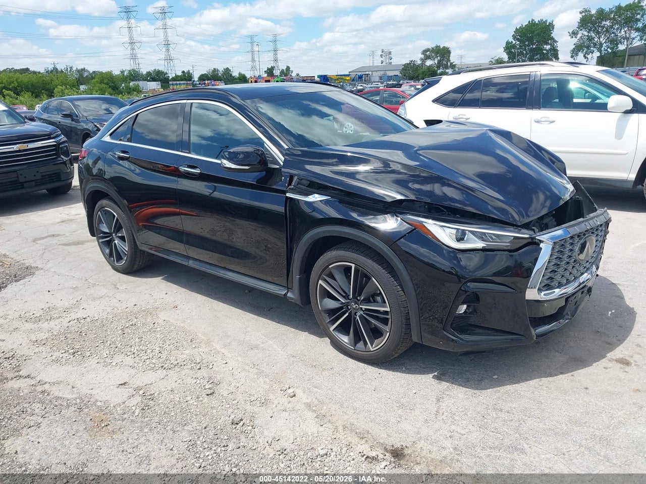 3PCAJ5JR9PF****** · 2023 INFINITI QX55 LUXE AWD