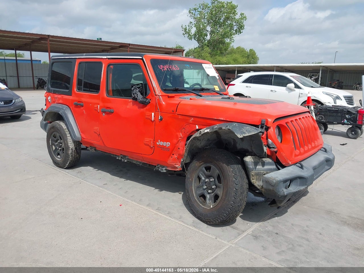 1C4HJXDG2KW****** · 2019 JEEP WRANGLER UNLIMITED SPORT 4X4