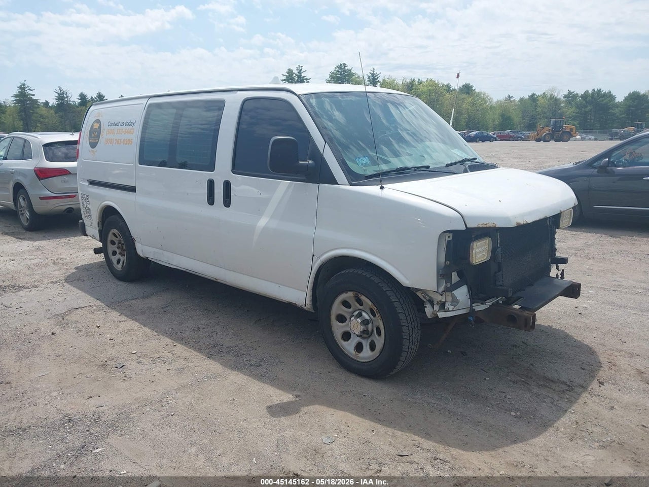 1GCSGAFXXD1****** · 2013 CHEVROLET EXPRESS 1500 WORK VAN