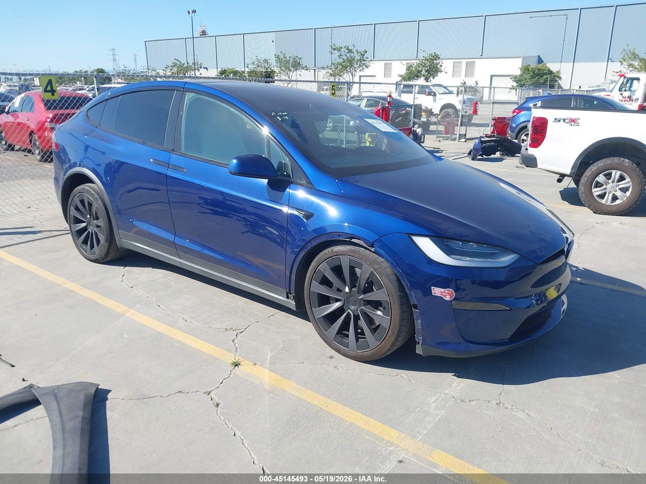 7SAXCBE63NF****** · 2022 TESLA MODEL X PLAID TRI MOTOR ALL-WHEEL DRIVE