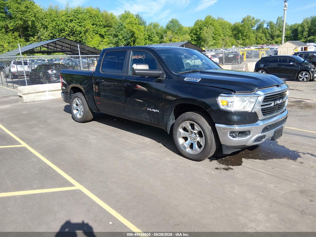 1C6SRFFT1MN****** · 2021 RAM 1500 BIG HORN  4X4 5'7 BOX