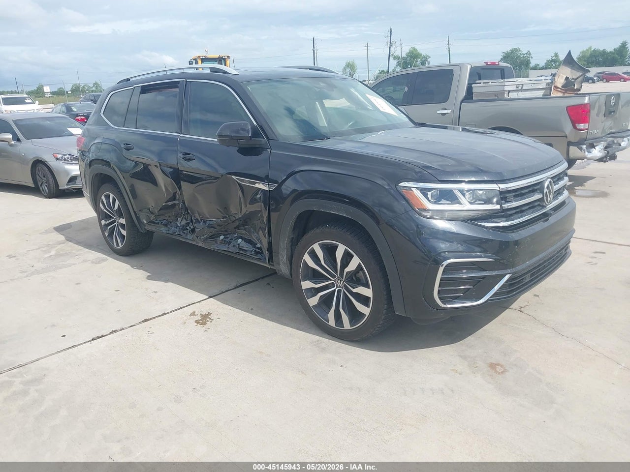 1V2FR2CA8NC****** · 2022 VOLKSWAGEN ATLAS 3.6L V6 SEL PREMIUM R-LINE
