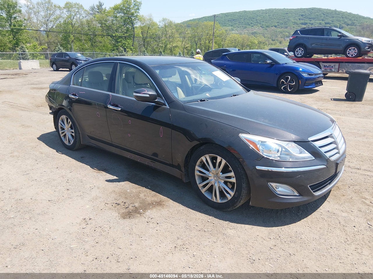 KMHGC4DD3EU****** · 2014 HYUNDAI GENESIS 3.8