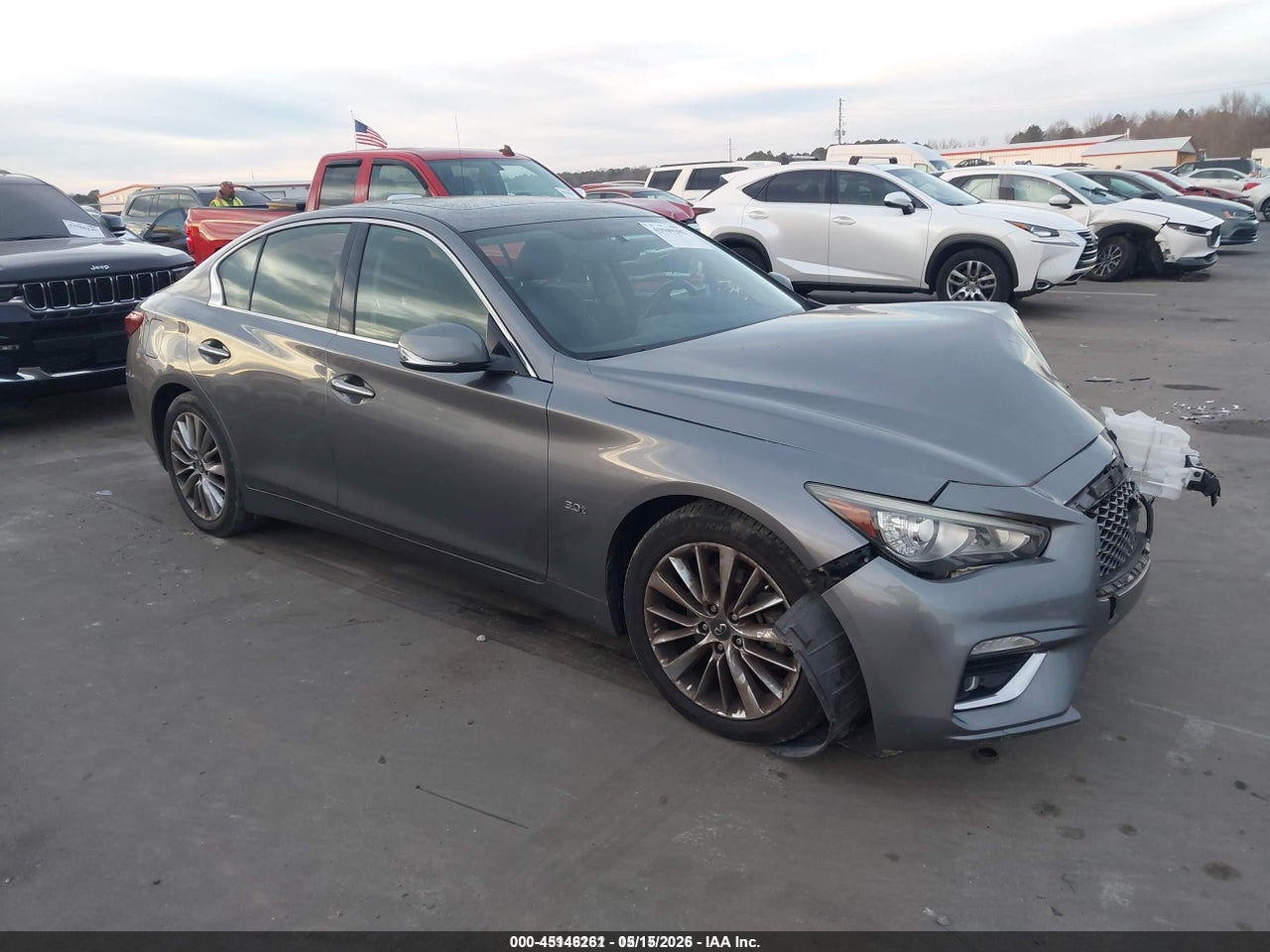 JN1EV7AR2JM****** · 2018 INFINITI Q50 3.0T LUXE