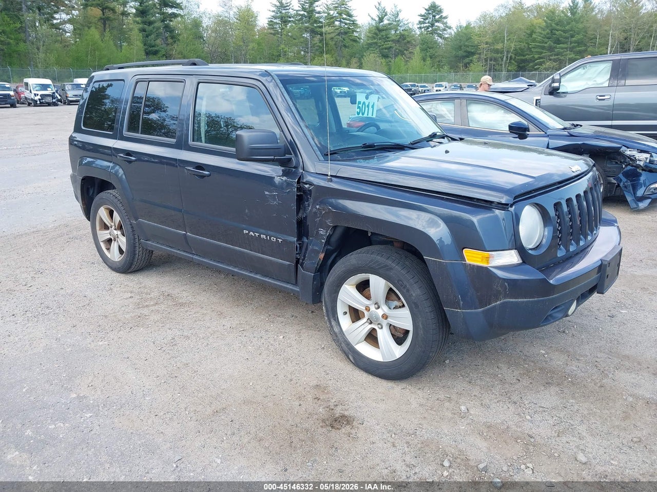 1C4NJRFB9ED****** · 2014 JEEP PATRIOT LATITUDE