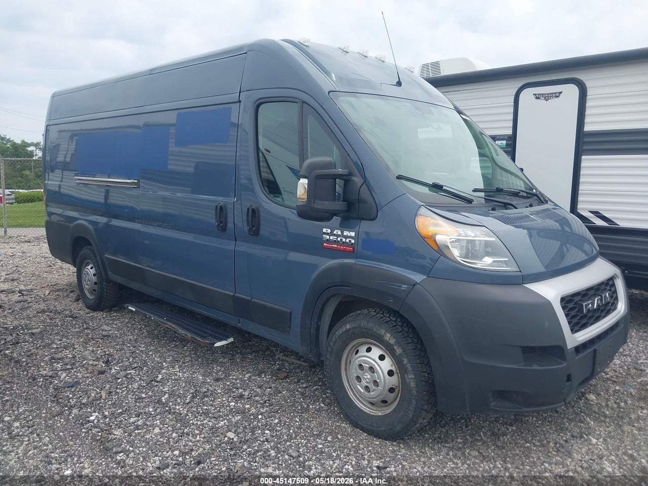 3C6URVJG6LE****** · 2020 RAM PROMASTER 3500 CARGO VAN HIGH ROOF 159 WB EXT