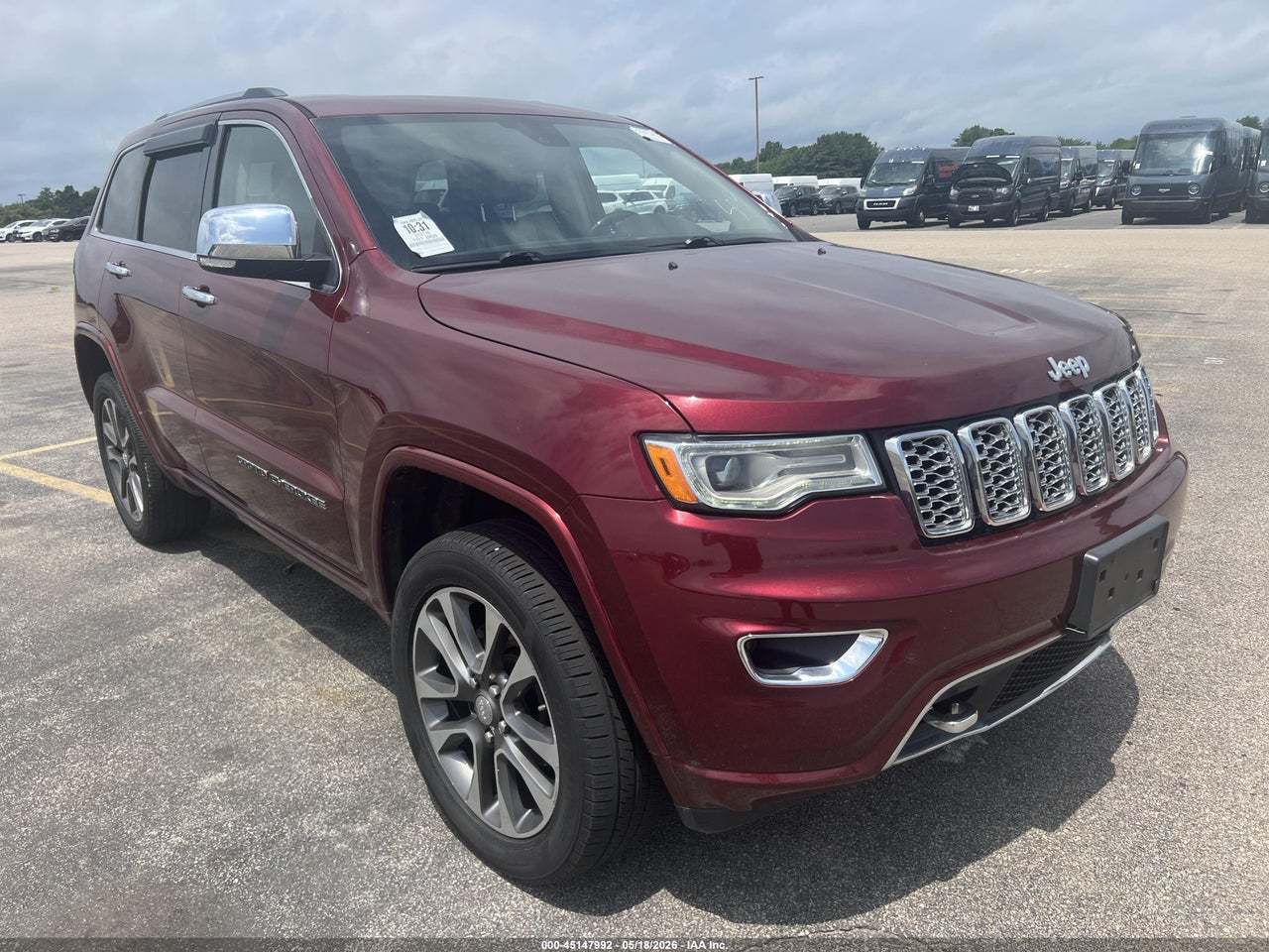 1C4RJFCG0HC****** · 2017 JEEP GRAND CHEROKEE OVERLAND 4X4