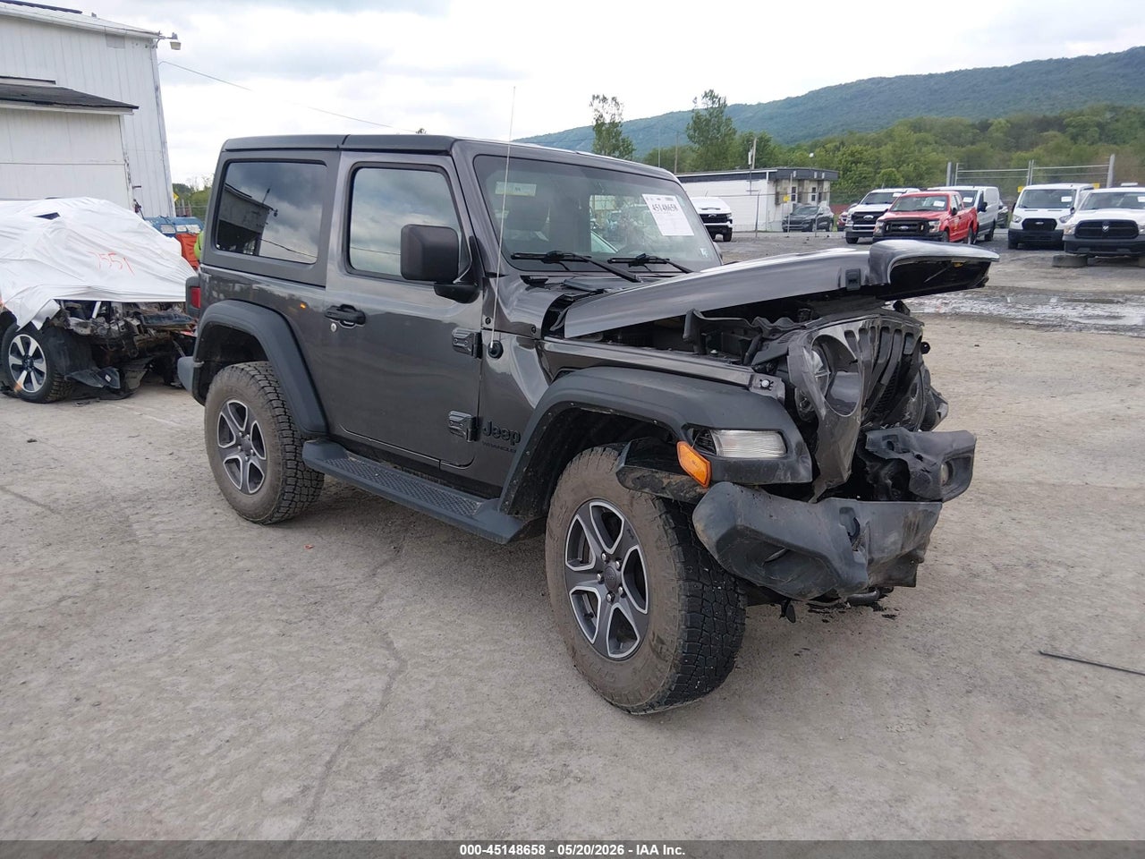 1C4GJXAN6NW****** · 2022 JEEP WRANGLER SPORT S 4X4