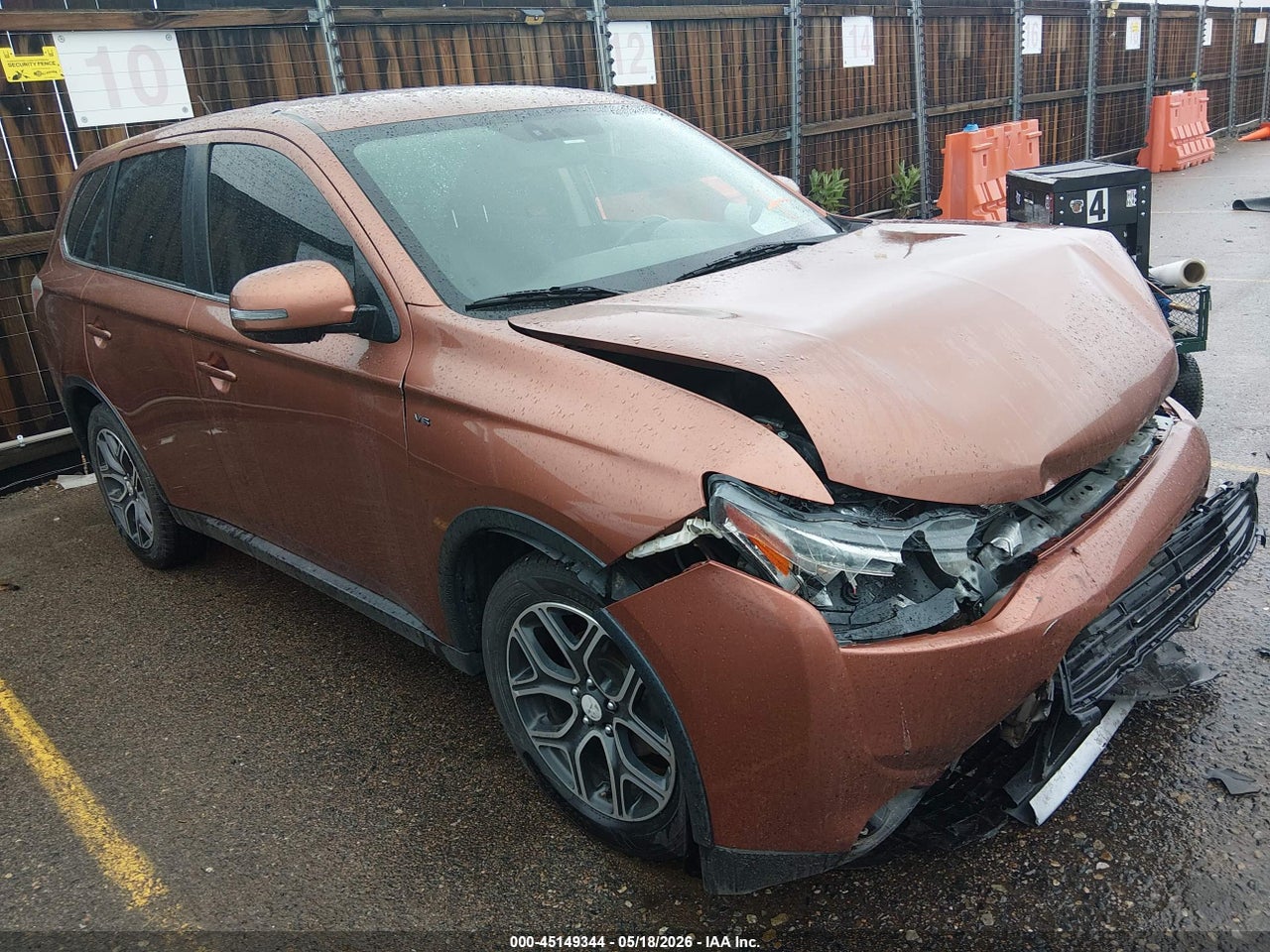 JA4JZ4AX9FZ****** · 2015 MITSUBISHI OUTLANDER GT