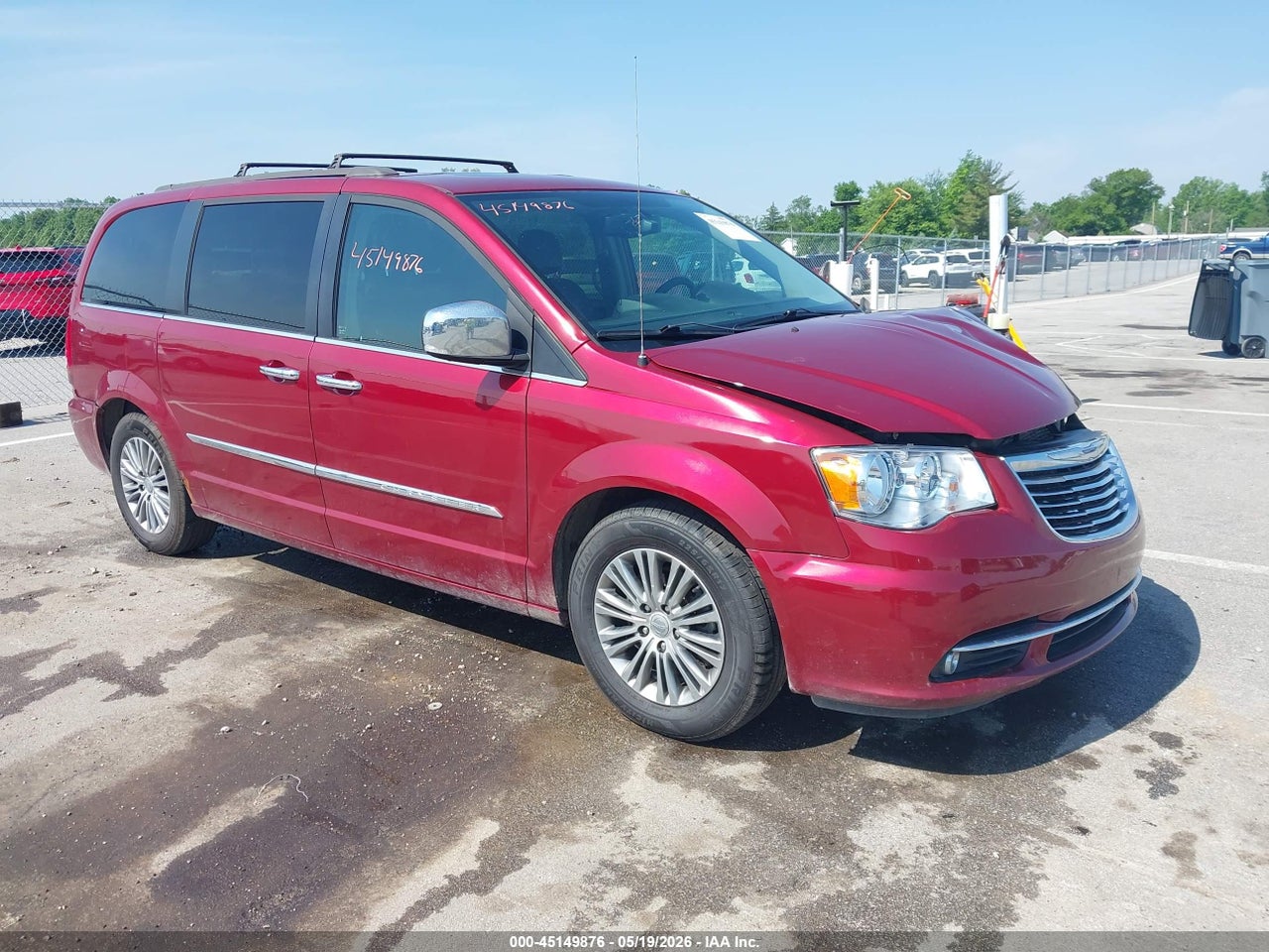 2C4RC1CG2ER****** · 2014 CHRYSLER TOWN &amp; COUNTRY TOURING-L