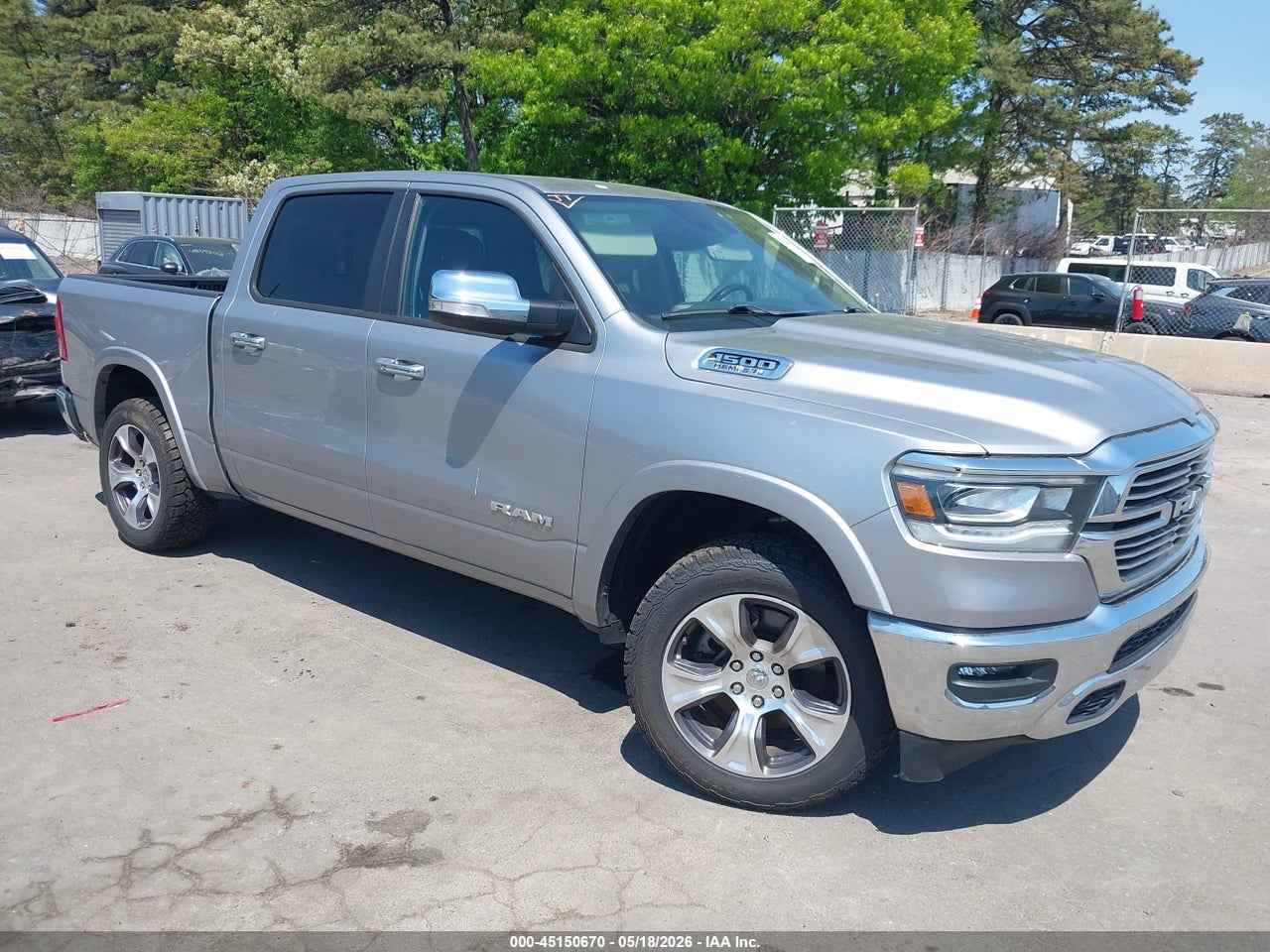 1C6SRFJT7NN****** · 2022 RAM 1500 LARAMIE  4X4 5'7 BOX