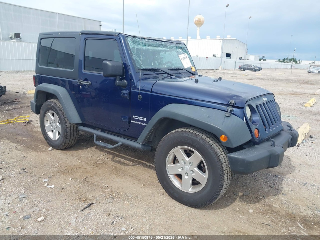 1C4AJWAG0DL****** · 2013 JEEP WRANGLER SPORT