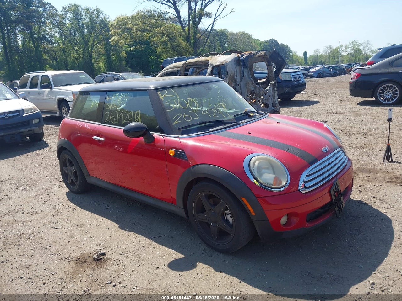WMWMF33528T****** · 2008 MINI COOPER
