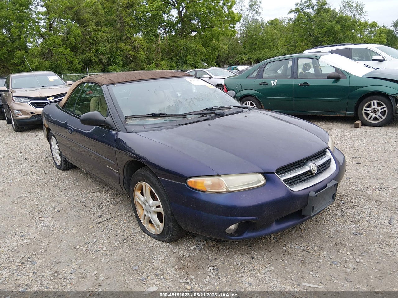 3C3EL55HXVT****** · 1997 CHRYSLER SEBRING JXI