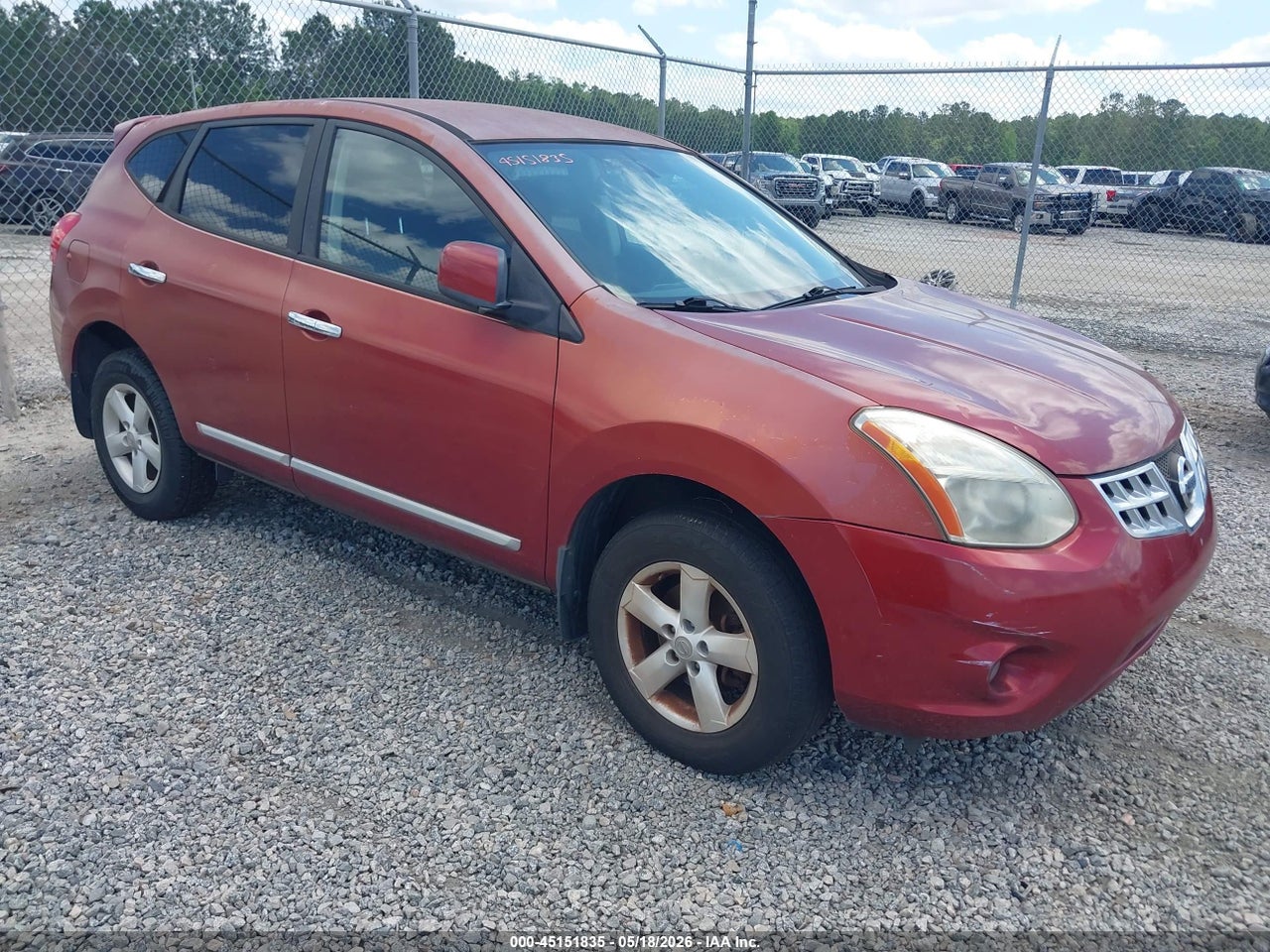 JN8AS5MV9DW****** · 2013 NISSAN ROGUE S