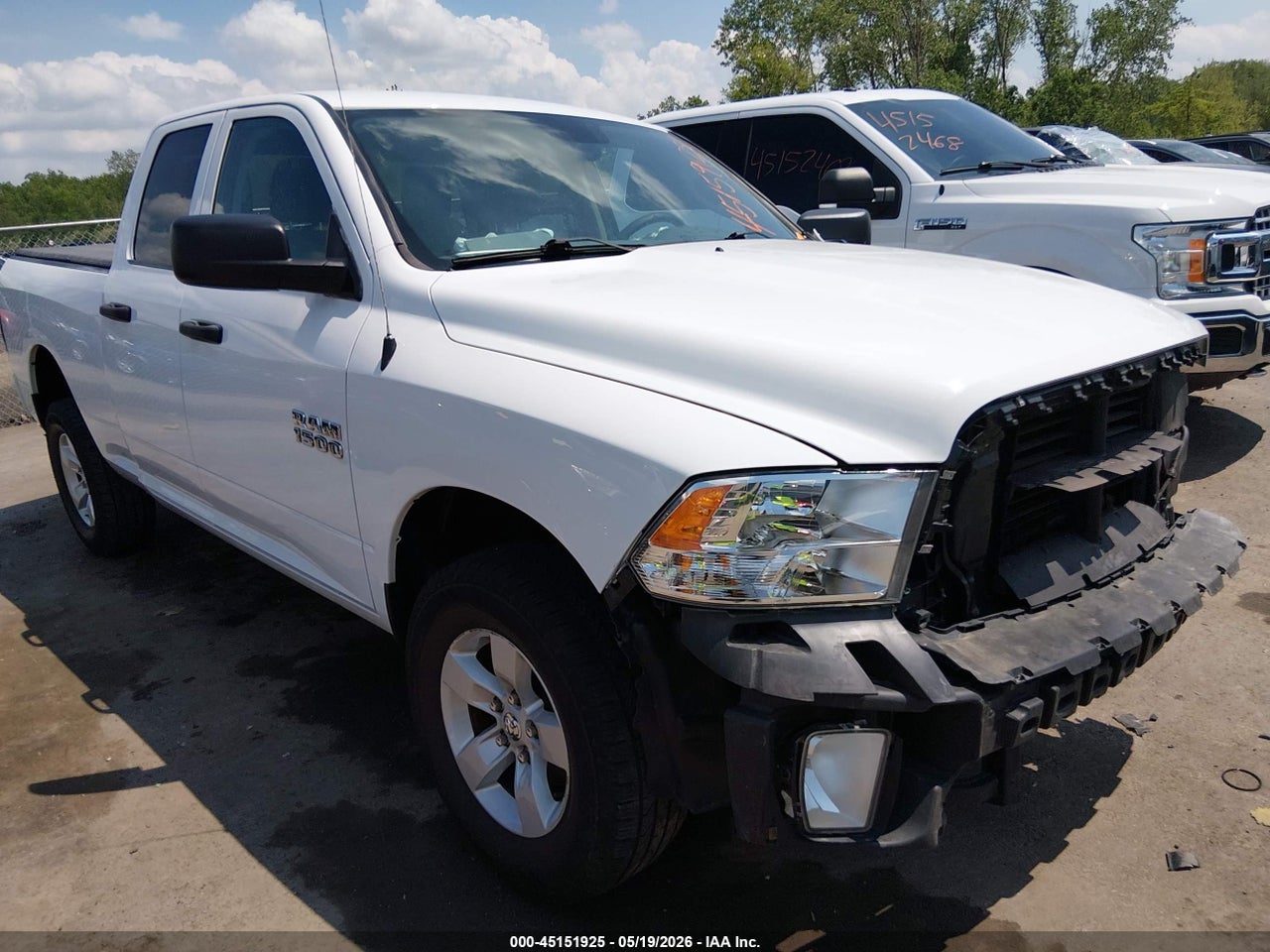 1C6RR7FG6JS****** · 2018 RAM 1500 EXPRESS  4X4 6'4 BOX