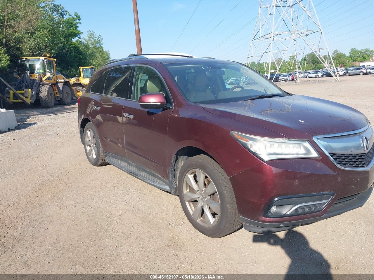 5FRYD3H80EB****** · 2014 ACURA MDX ADVANCE PKG W/ENTERTAINMENT PKG
