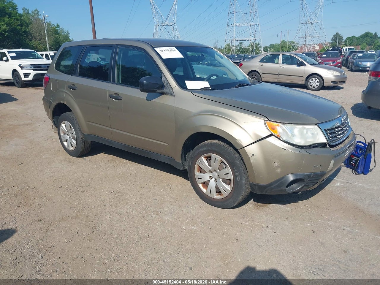 JF2SH61639H****** · 2009 SUBARU FORESTER 2.5X