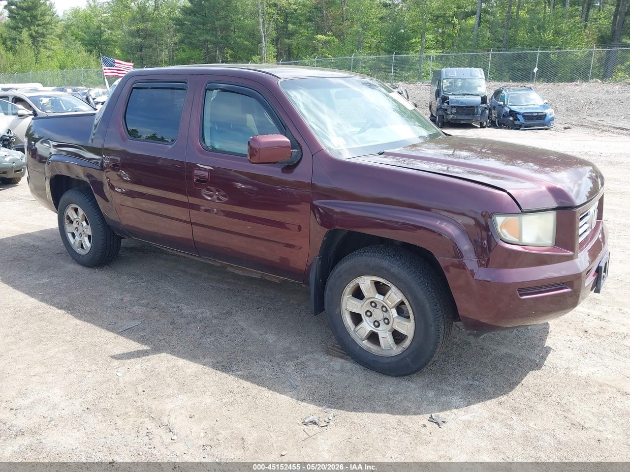 2HJYK16488H****** · 2008 HONDA RIDGELINE RTS