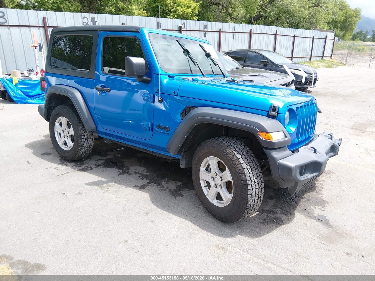 1C4GJXAG9NW****** · 2022 JEEP WRANGLER SPORT S 4X4