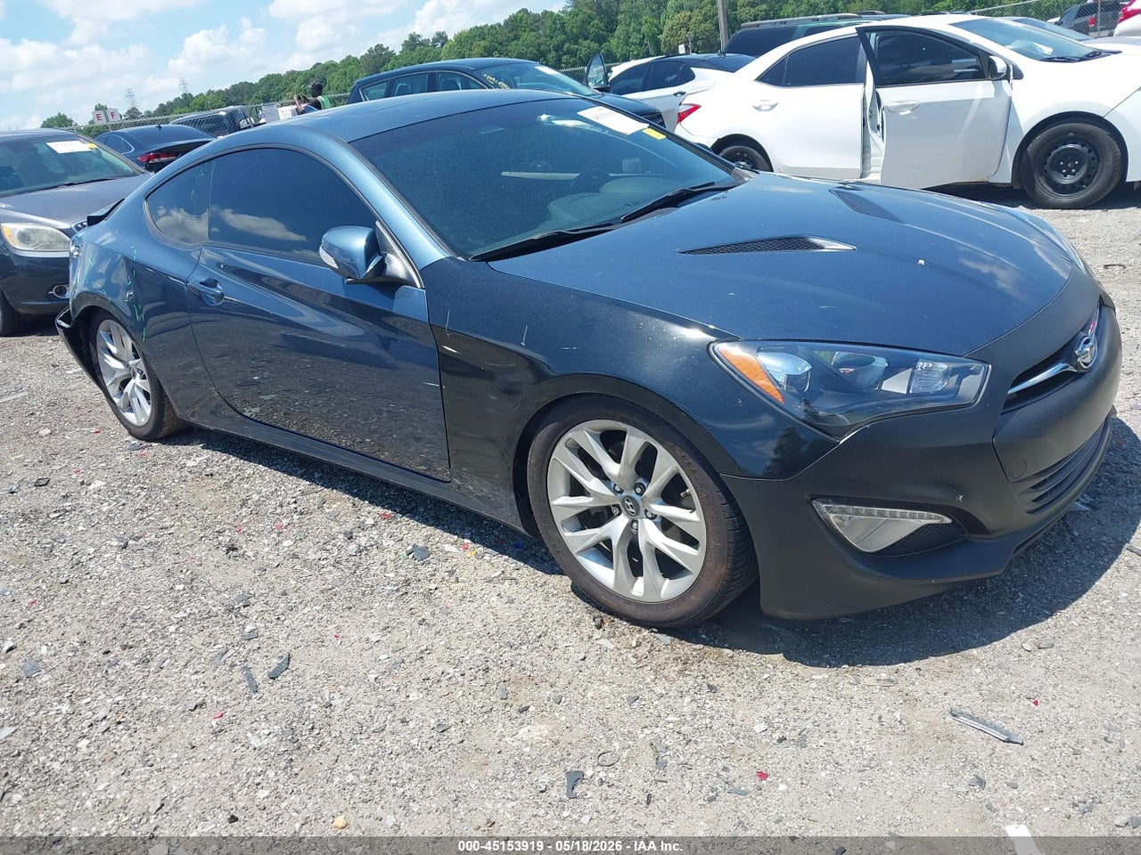 KMHHU6KJ5DU****** · 2013 HYUNDAI GENESIS 3.8 GRAND TOURING