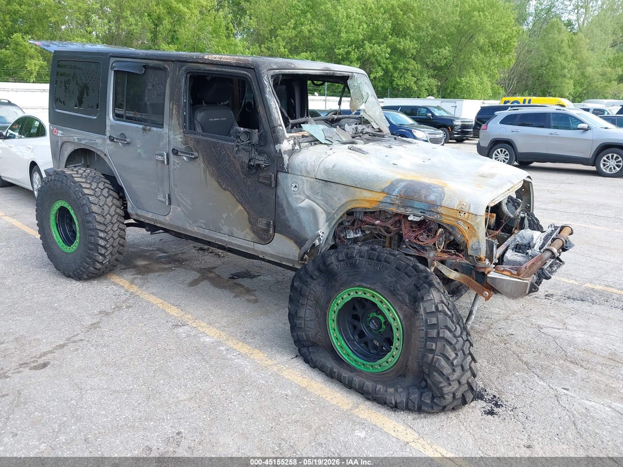 1C4BJWFG8FL****** · 2015 JEEP WRANGLER UNLIMITED RUBICON