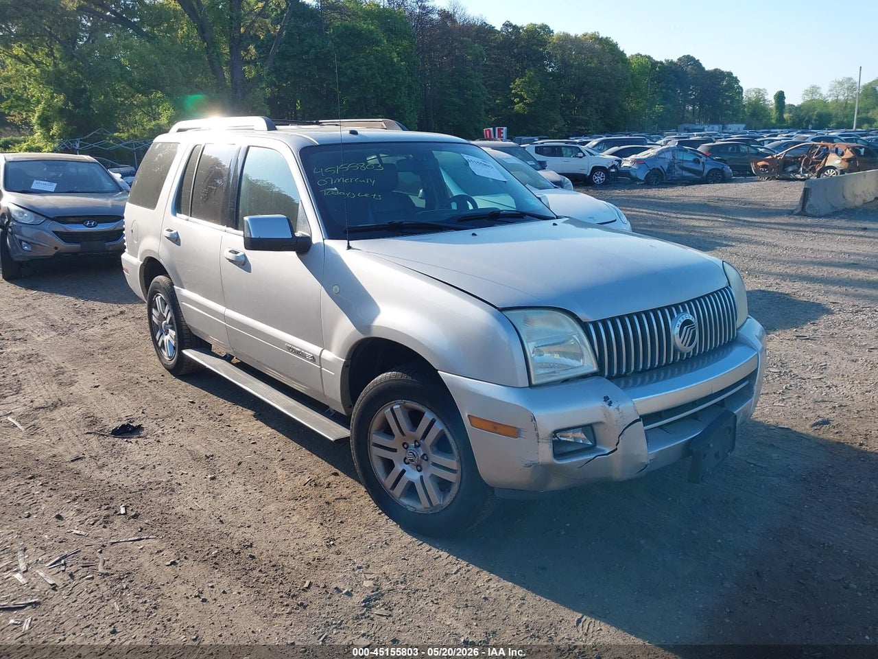 4M2EU48E67U****** · 2007 MERCURY MOUNTAINEER PREMIER