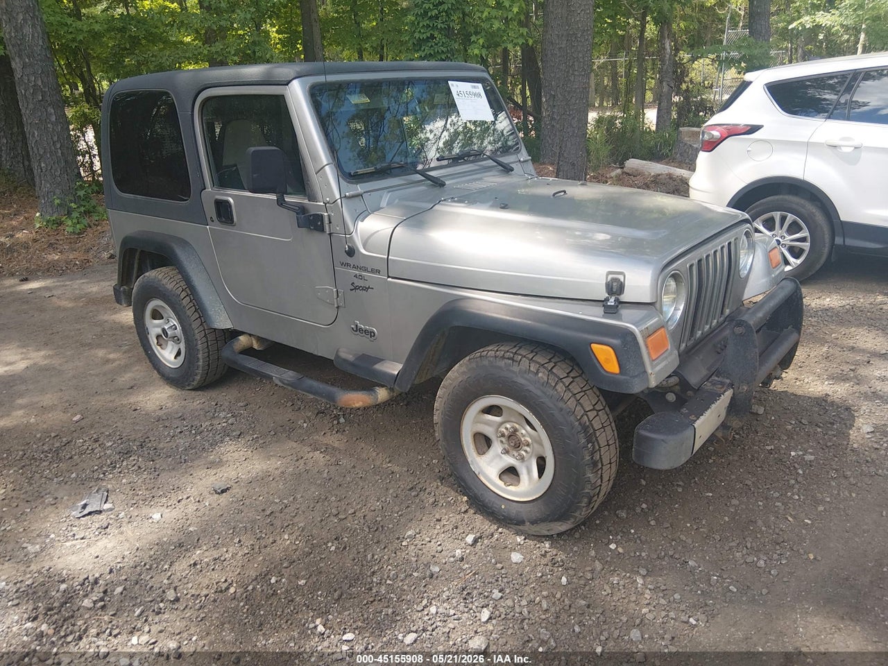 1J4FA49S1YP****** · 2000 JEEP WRANGLER SPORT