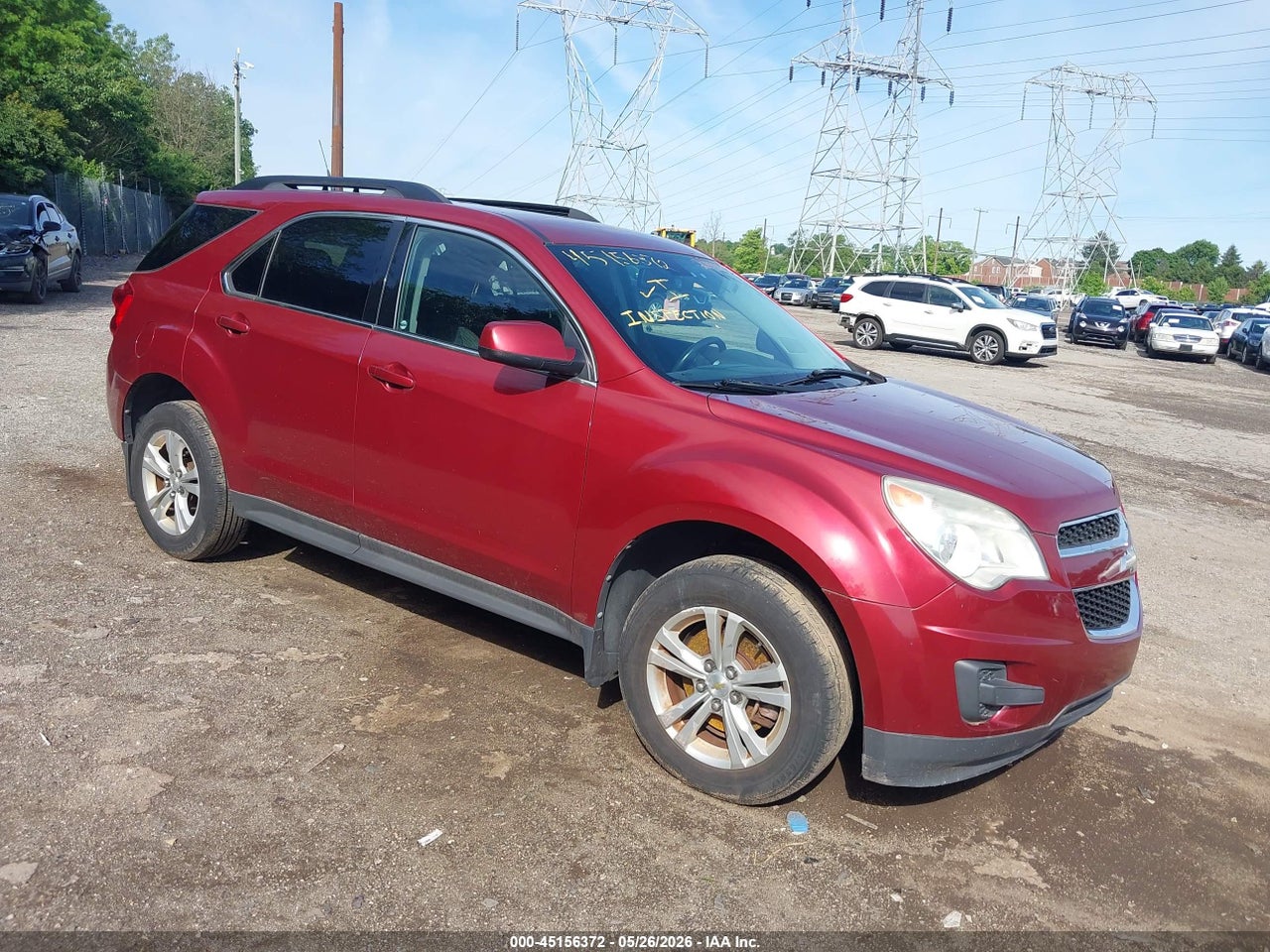 2CNALDEC2B6****** · 2011 CHEVROLET EQUINOX 1LT